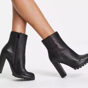 Aldo Tealith Leather heeled boots